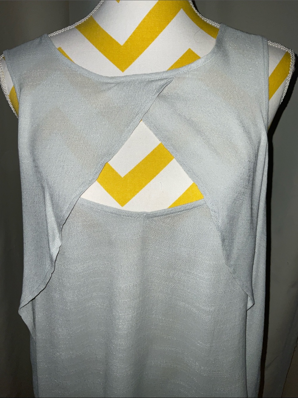Free People Pale Green Sleeveless Top